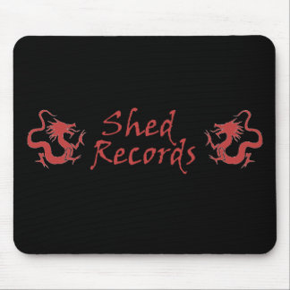 Shed Records Red Mousepad