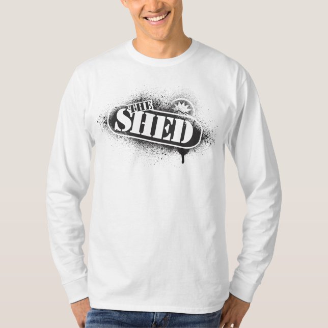 shed stencil T-Shirt (Front)