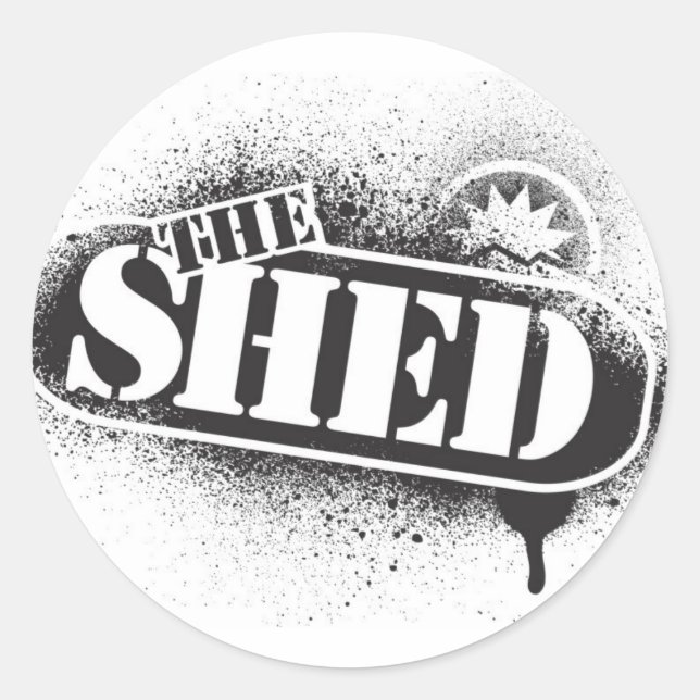 shed sticker (Front)