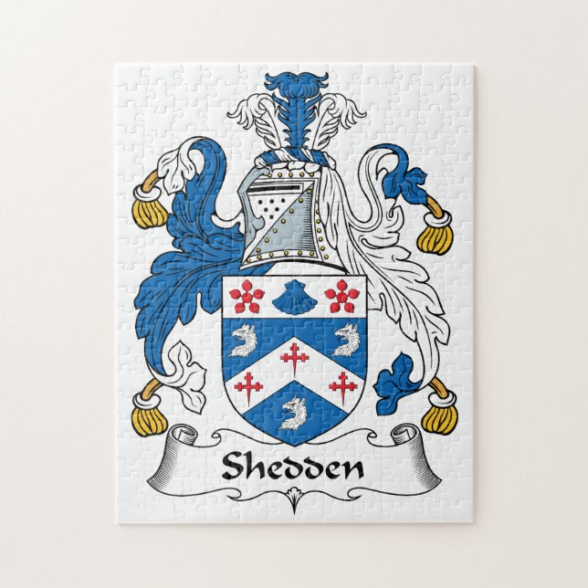Shedden Family Crest Jigsaw Puzzle (Vertical)