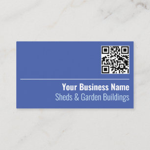 Sheds & Garden Buildings QR Code Business Card