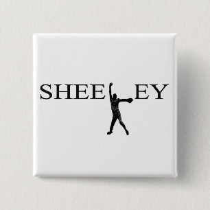 Sheeley buton 15 cm square badge