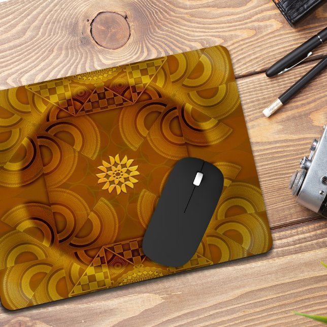 Sheen mesmerising semicircular art  mouse pad (Creator Uploaded)