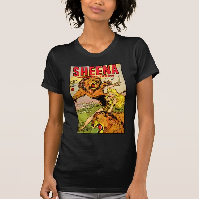 Sheena Queen of the Jungle T-Shirt (Front)