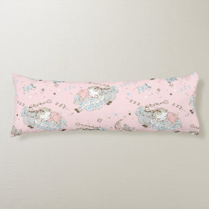 Sheep and Baby Sleeping  Body Cushion