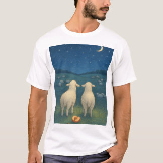 sheep at night T-Shirt