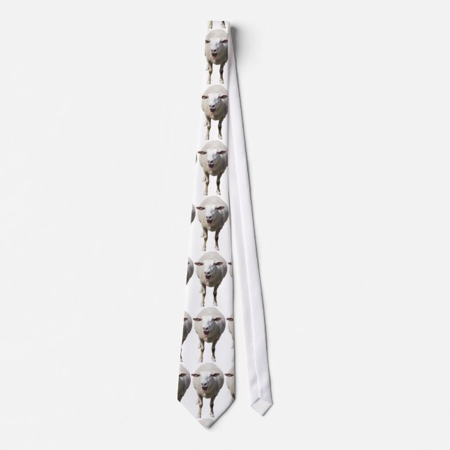Sheep Baa Baa'ing Tie (Front)
