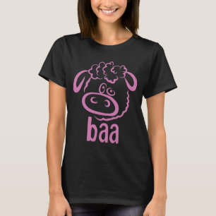 Sheep Baa one of series with Cow Moo, Duck Quack & T-Shirt