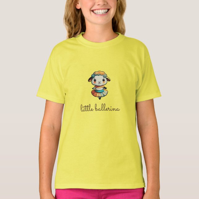 Sheep Ballerina T-Shirt (Front)
