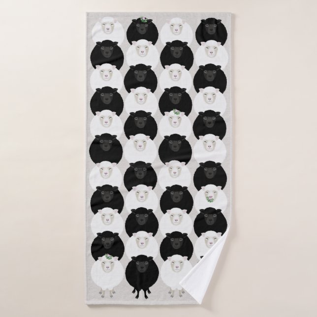 Sheep Bath Towel (Bath Towel)