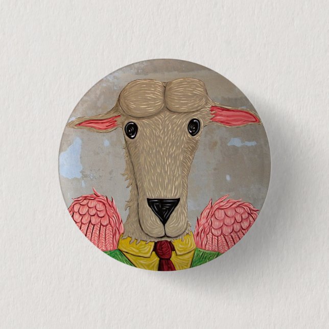 Sheep button (Front)