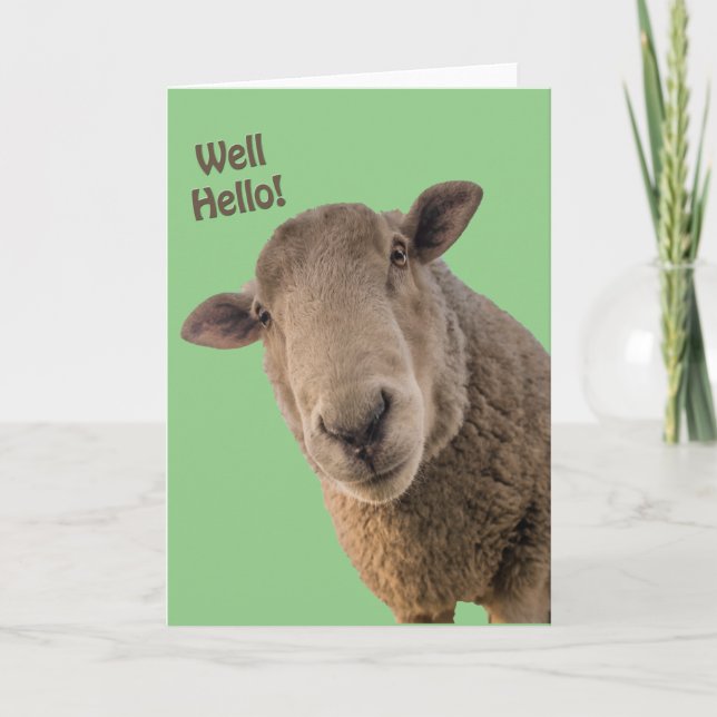 Sheep Card (Front)