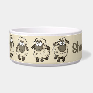 Sheep Cartoon Beige