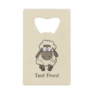 Sheep Cartoon Beige