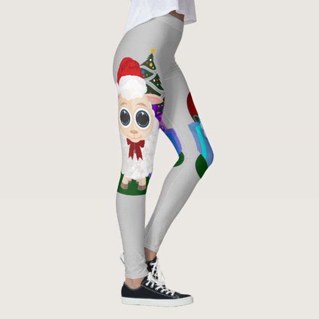 Sheep - Christmas Leggings (Right)