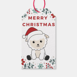 Sheep Christmas Sheep Winter Animals Gift Tags