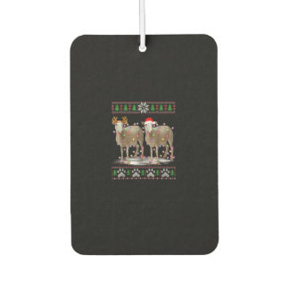 Sheep Christmas Tree Lights | Santa Animal Gift Car Air Freshener