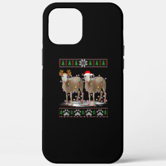 Sheep Christmas Tree Lights | Santa Animal Gift iPhone 12 Pro Max Case