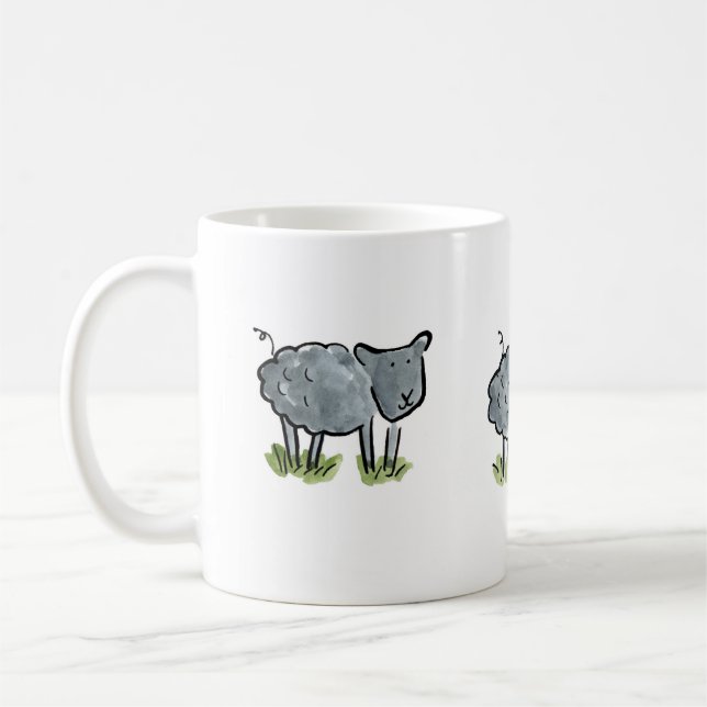 Sheep Coffee Mug (Left)