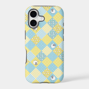 Sheep, Country Faux Patchwork iPhone 5/5s Case