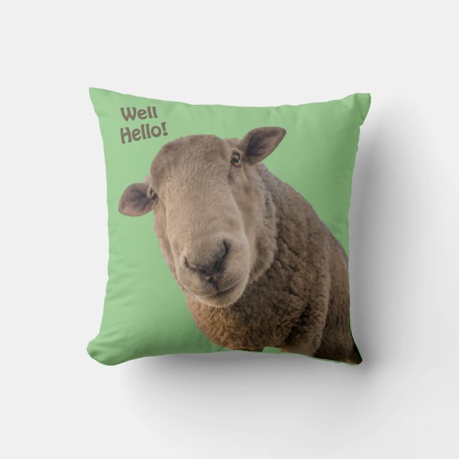 Sheep Cushion (Front)