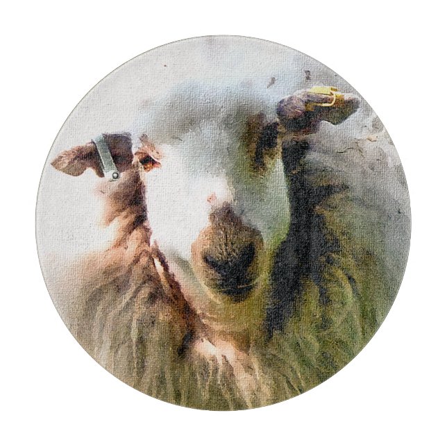 SHEEP CUTTING BOARD (Front)