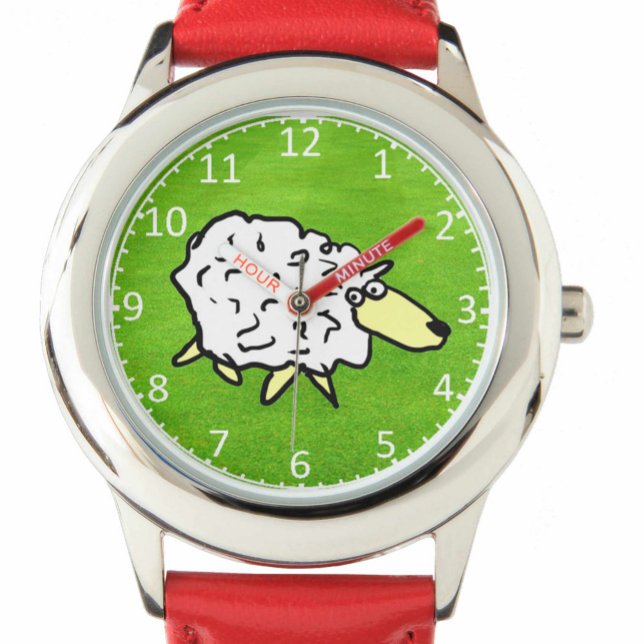 Sheep Design Cartoon Watch (Creator Uploaded)