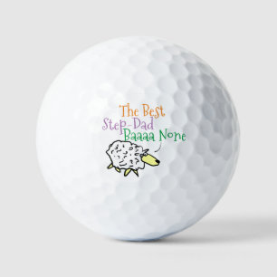 Sheep Design for the Best Step Dad Golf Balls