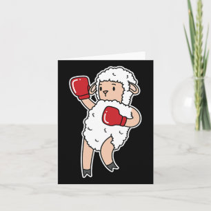 Sheep Does Boxing  Card