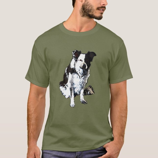 Sheep dog,border collie T-Shirt (Front)