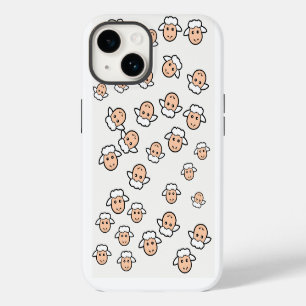 Sheep Face cute for kids iPhone 14 Case