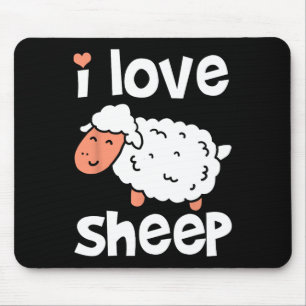Sheep Farmer Animal Mouse Pad