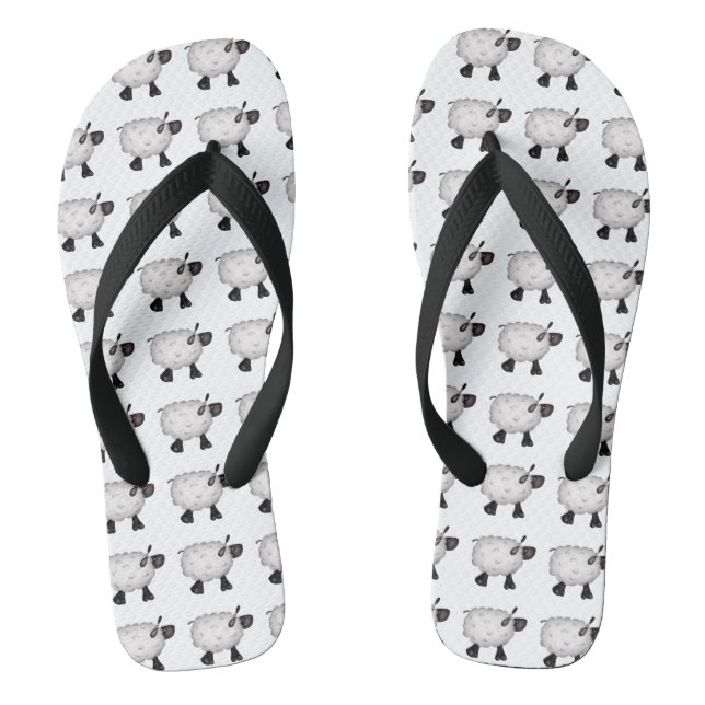Sheep Flip Flops (Footbed)