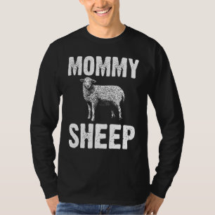 Sheep For Mum Father Owner Flock Livestock Animal T-Shirt