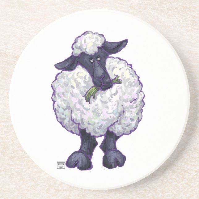Sheep Gifts & Accessories Coaster (Front)