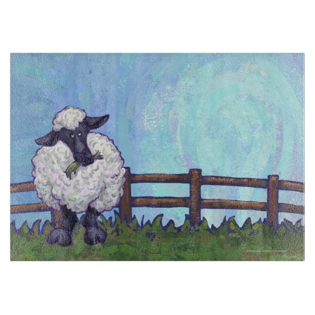 Sheep Gifts & Accessories Cutting Board (Front)