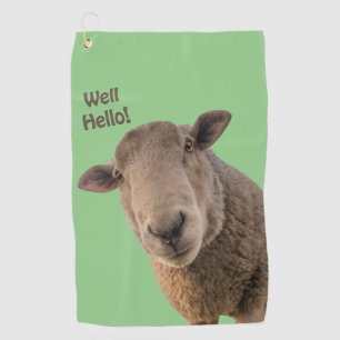 Sheep Golf Towel