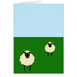 Sheep Greeting Card