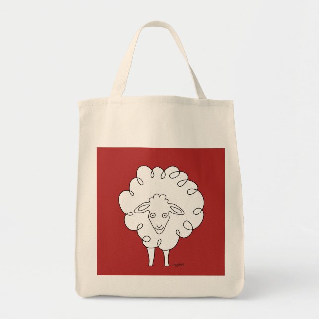 SHEEP Grocery Bag (Front)
