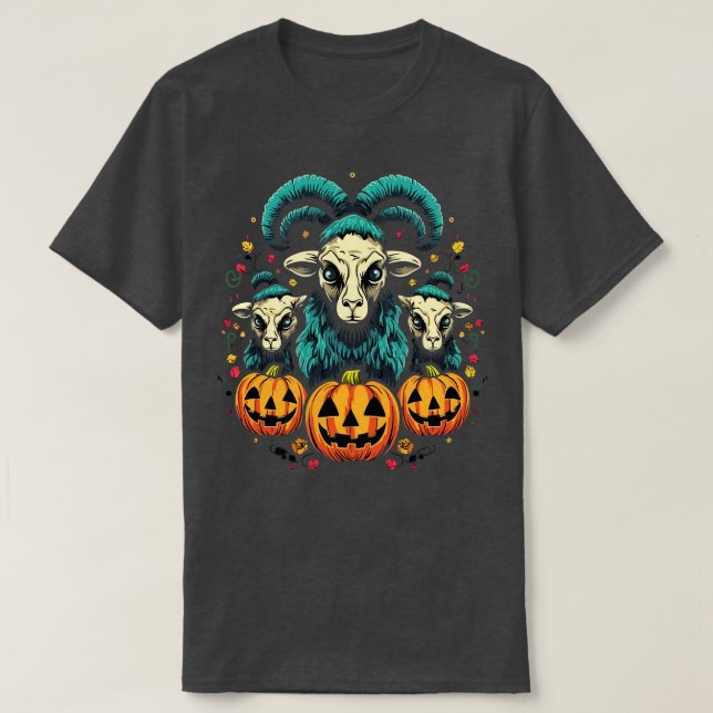 Sheep Halloween T-Shirt (Design Front)