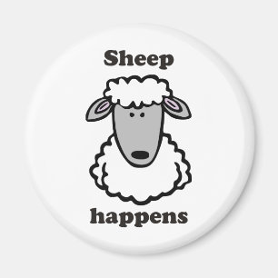 Sheep happens magnet