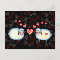 SHEEP & HEARTS by SHARON SHARPE
