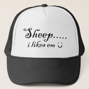 Sheep.....i likes em trucker hat
