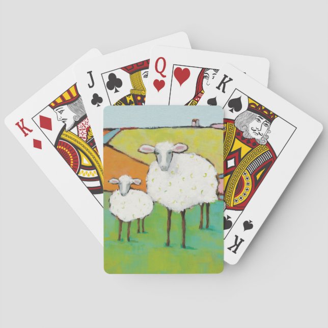Sheep in the Meadow Playing Cards (Back)