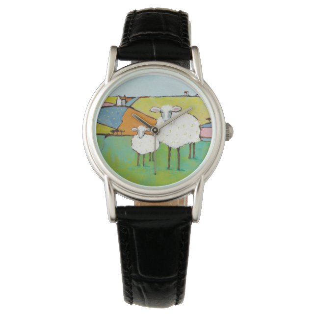Sheep in the Meadow Watch (Front)