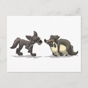 “Sheep in Wolf’s Clothing” Postcard