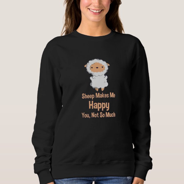 Sheep Kawaii Sweatshirt (Front)