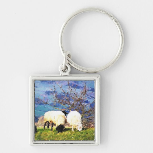 SHEEP KEY RING (Front)