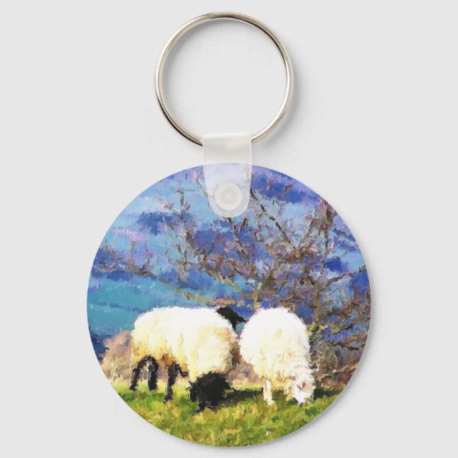 SHEEP KEY RING (Front)
