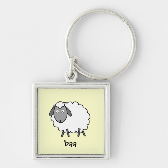 Sheep Key Ring (Front)
